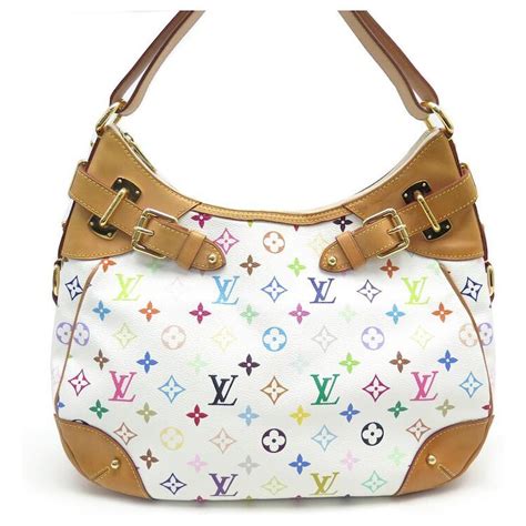 louis vuitton multicolor greta|Louis Vuitton White Monogram Multicolor Greta Bag.